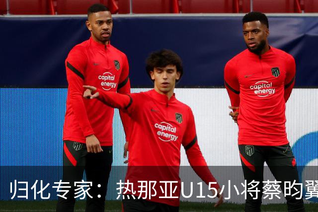归化专家：热那亚U15小将蔡昀翼是浙江人，足协成功从意大利抢人